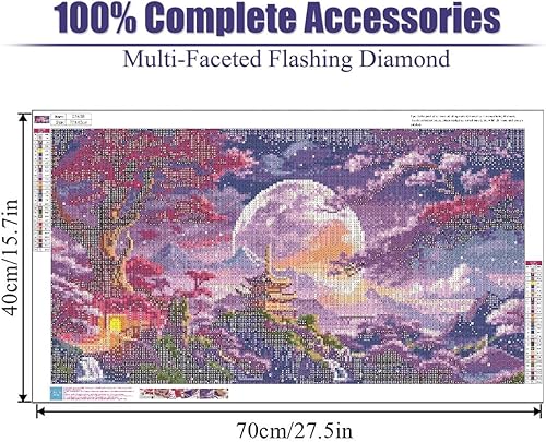 Vista 28 de pchmcu 3 Pack Galaxy Diamond Painting Kits for Adults,5D Diamond Art Painting,DIY Full Drill Crystal Rhinestone Arts and Crafts,Gem Art Star