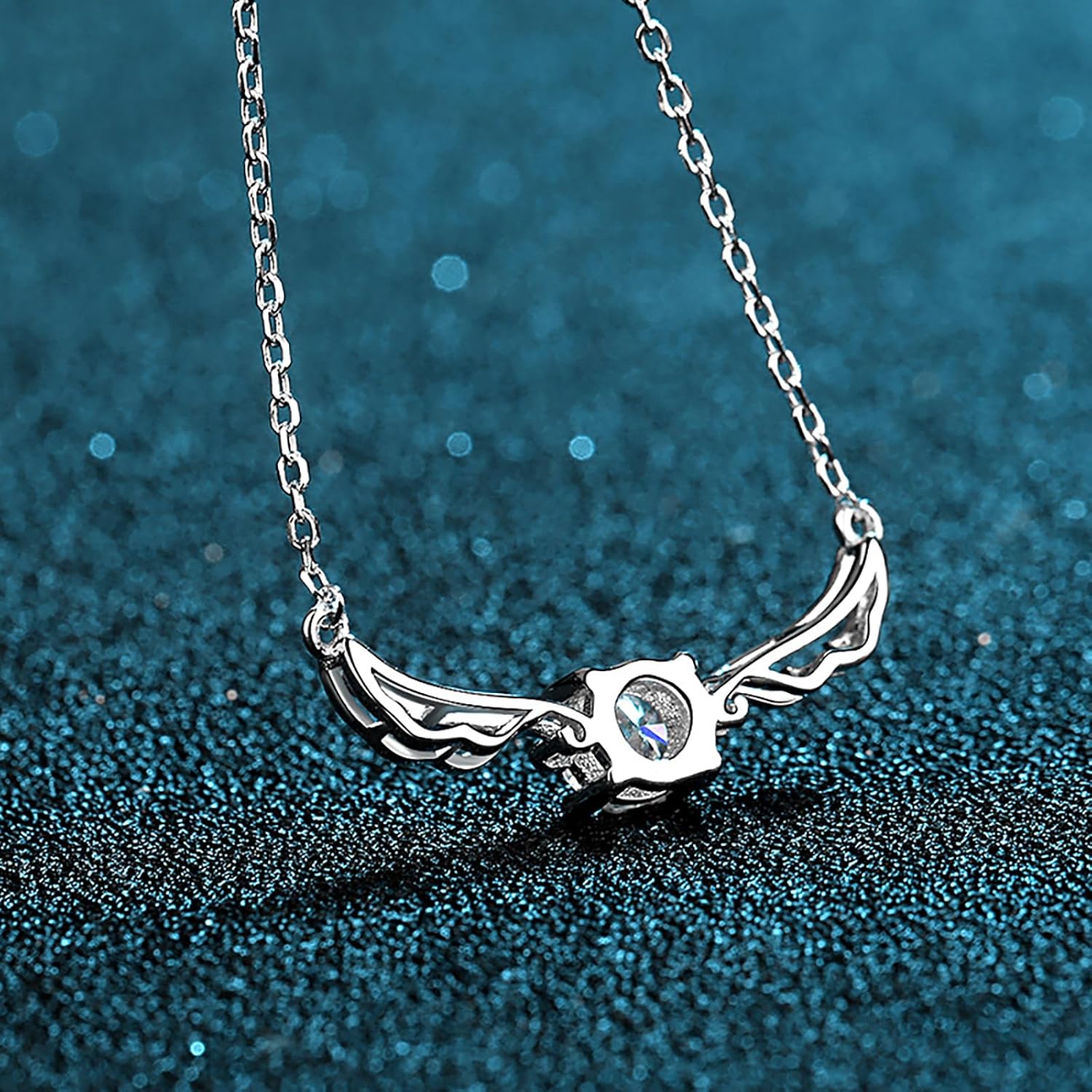 JOYEAR Angel Wings Necklace,Angel Necklace Angel Gifts for Women Holiday Gifts Valentine's Day Gifts - Image 4