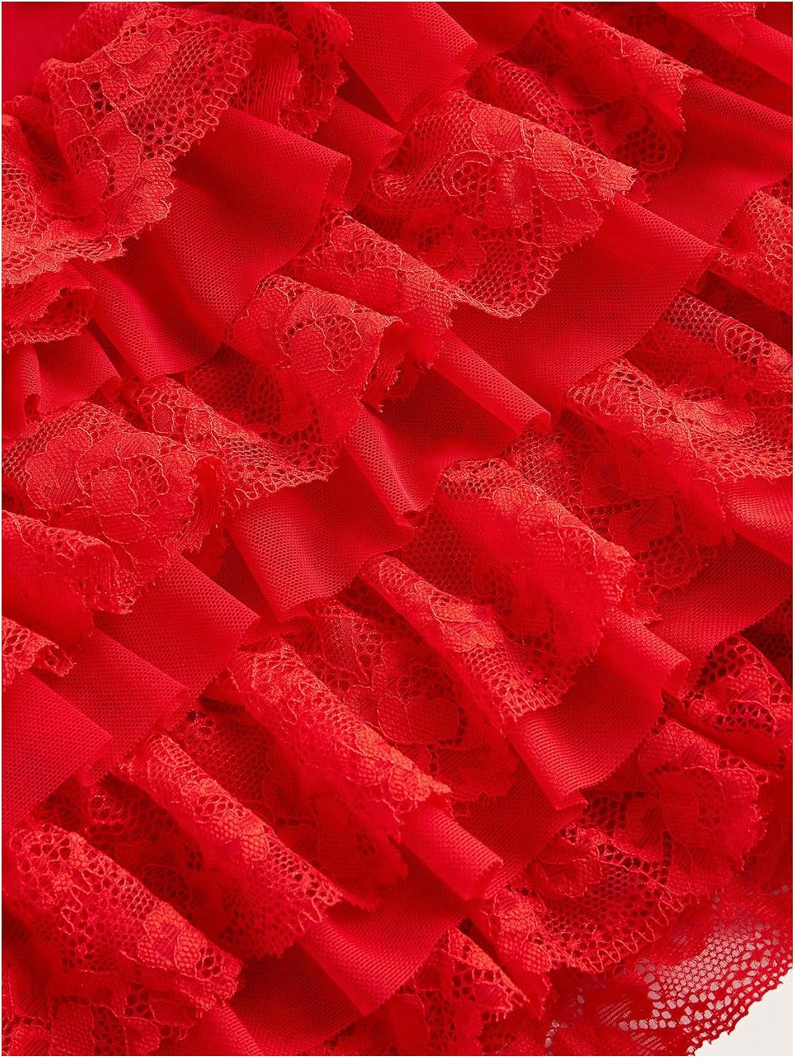 Women's Ruffle Shorts Y2k Lace Lolita Bloomers Elastic Waist Bottoms Shorts Micro Boyshorts - Image 6