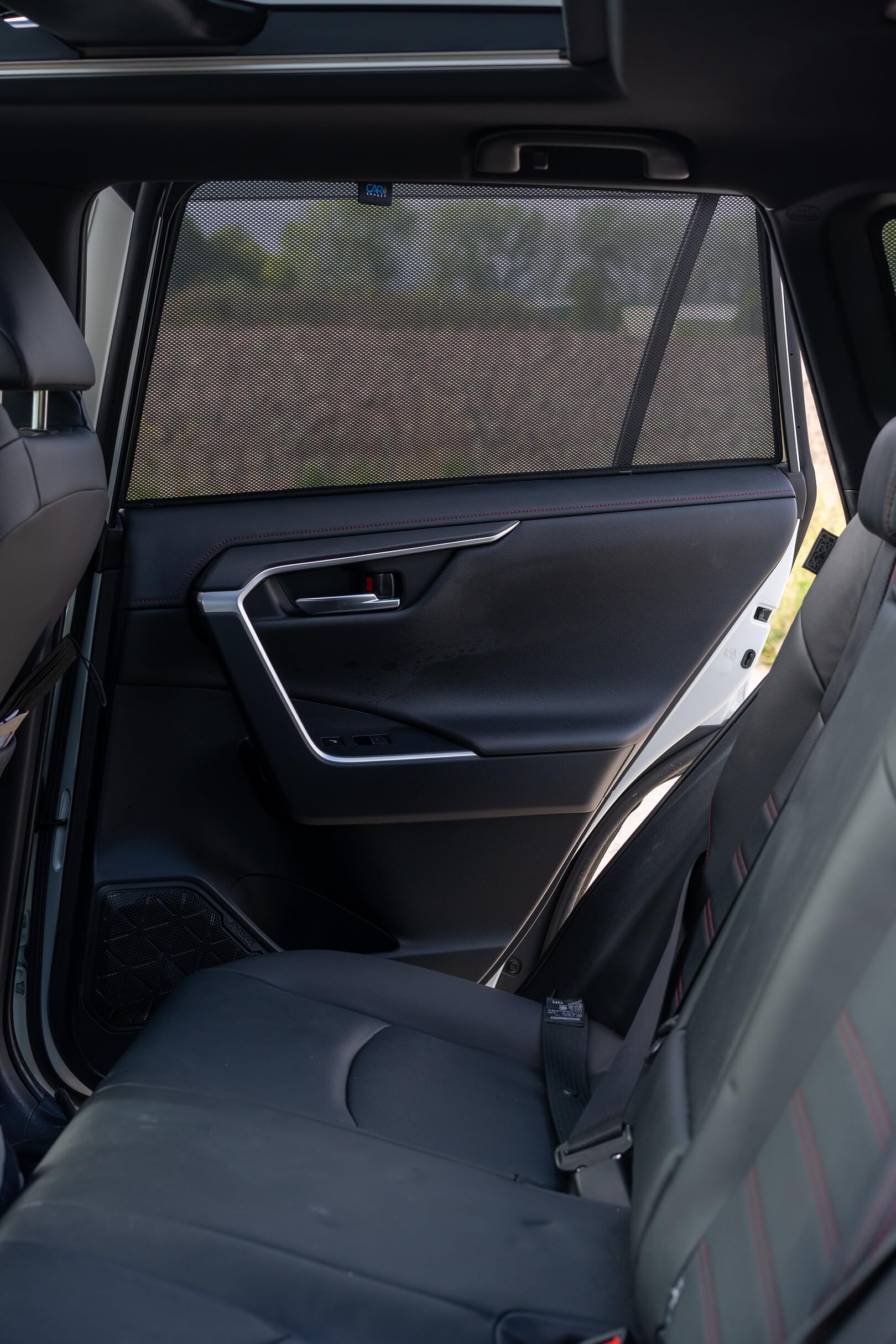 Zonneschermen (achterportieren) passend voor Toyota RAV-4 (5th Gen) 2018- (2 -delig) voor o.a. TOYOTA | - Zonnescherm auto