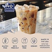 Vista 4 de Jordan's Skinny Gourmet Syrups - Caramelo sin azúcar, 25.4 onzas.