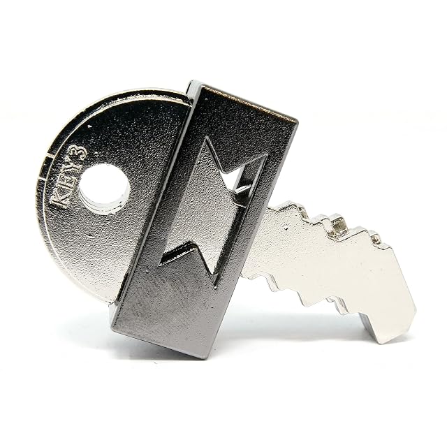 Foto 2 de 6 de Hanayama Cast Key III - Rompecabezas de nivel 6 de 6 Grandmaster - Rompecabezas increíblemente difícil