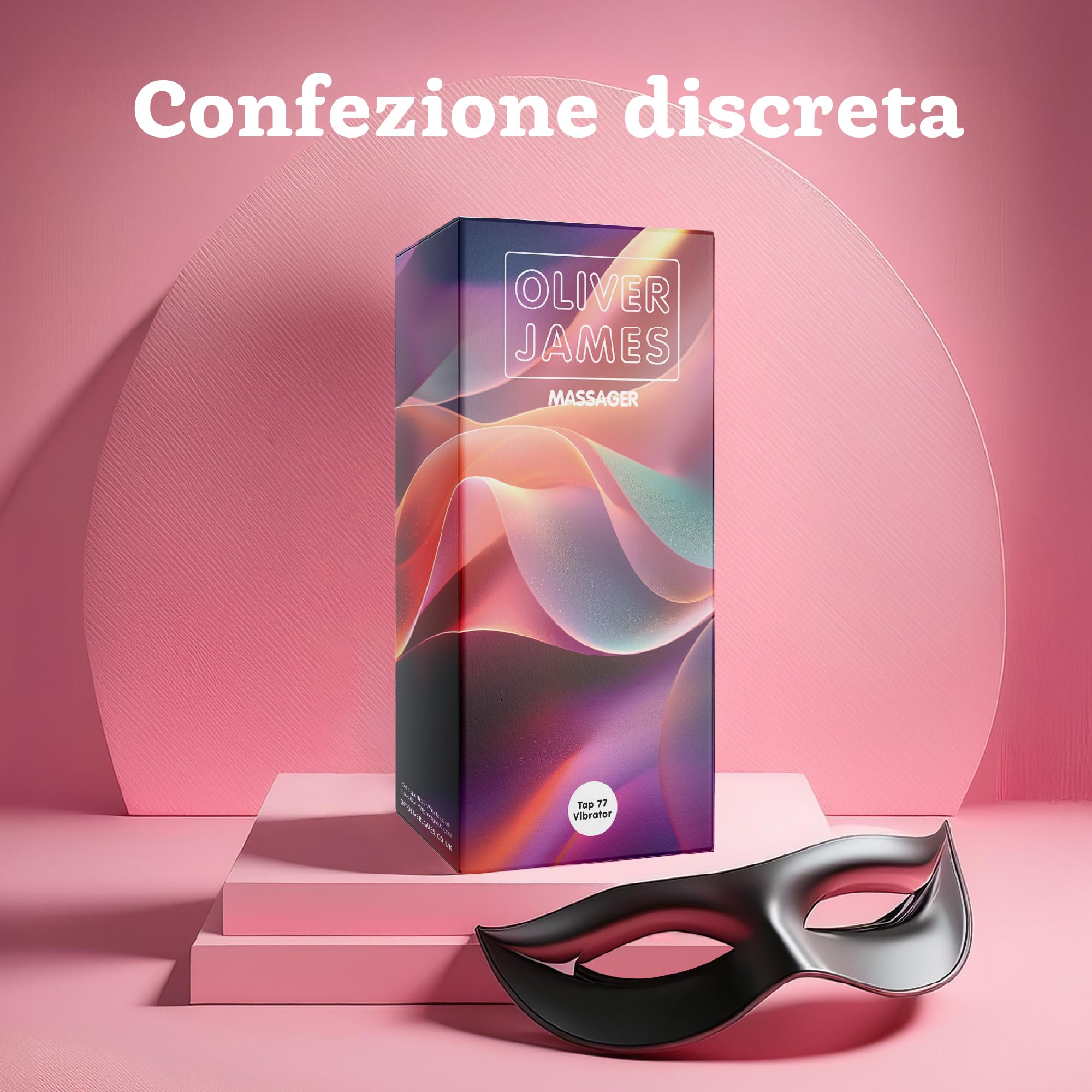 Oliver James Vibratore Rabbit Picchiettante – Sex Toy Silenzioso Doppio Motore, 7 Modalità Vibrazione e 7 Picchiettio | Stimolatore Clitorideo e Punto G, Silicone Atossico Impermeabile Donna e Coppia
