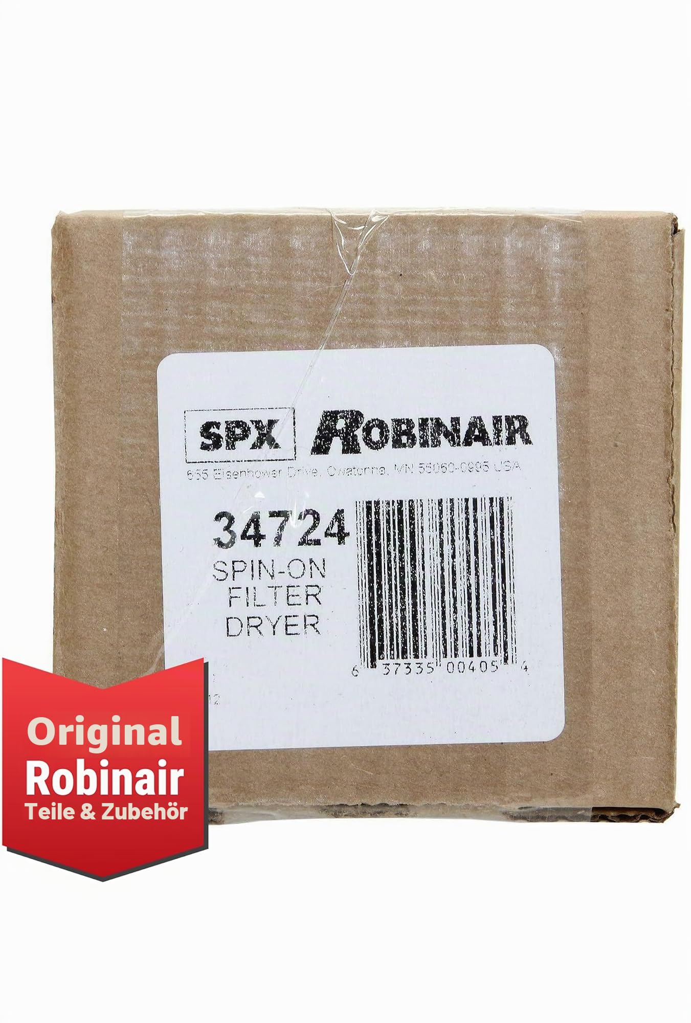 Robinair 34724 A/C Recycling-Filter-Trockner, Schwarz