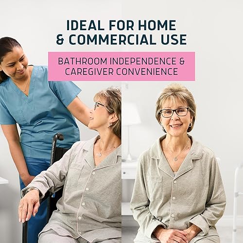 Miniatura 6 de Lunderg Paquete económico de 150 unidades  Forros desechables perfumados de rosas y almohadillas absorbentes para sillas de adultos e inodoros