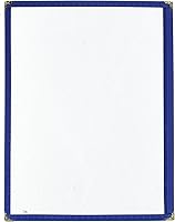 Vista 9 de Winco Cubierta de menú individual, 8.5 pulgadas x 5.5 pulgadas, Burgandy