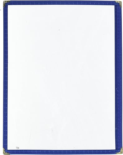 Miniatura 11 de Winco Cubierta de menú individual, 12 pulgadas x 9.5 pulgadas, negro