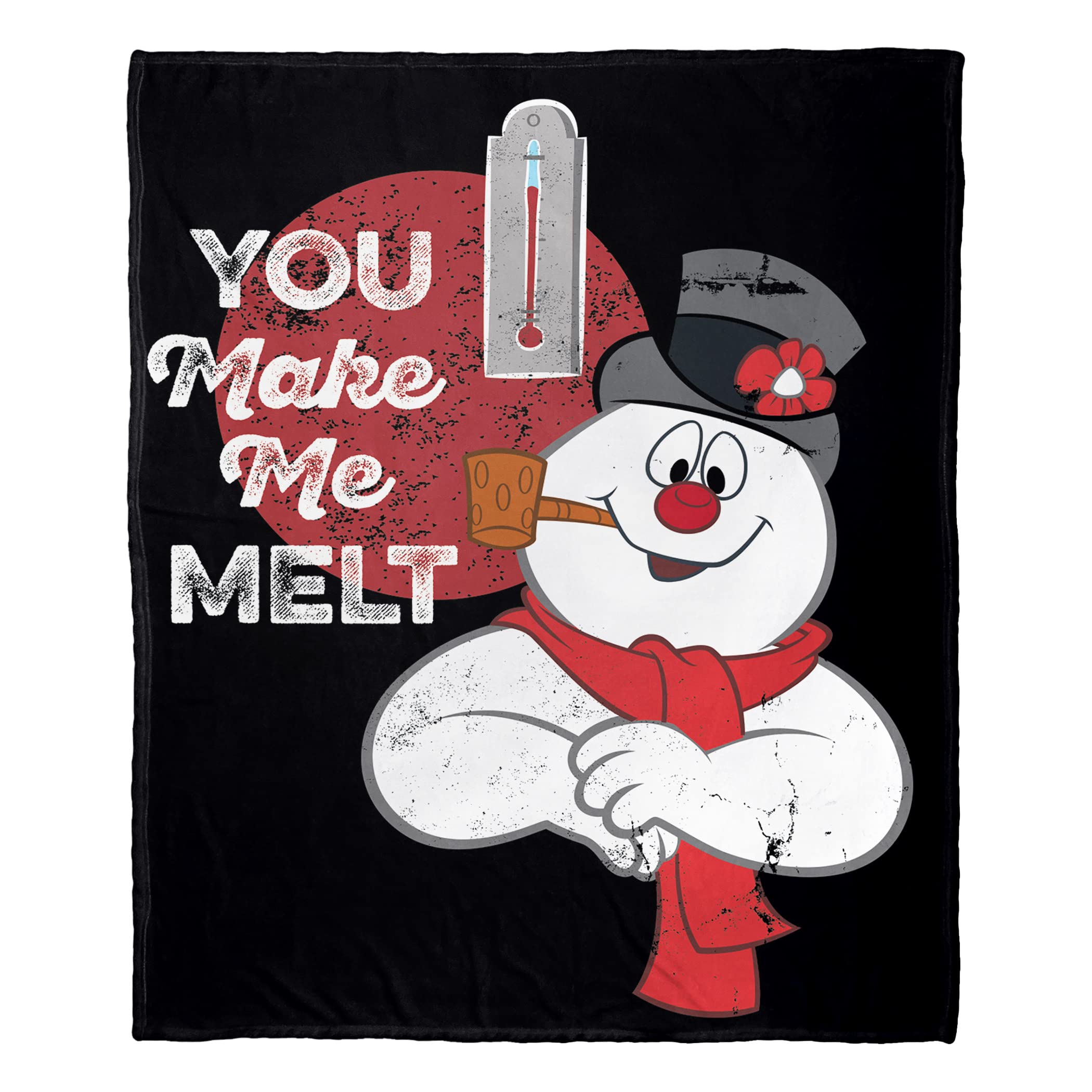 Couverture en soie au toucher le cadeau idéal You Make Me Melt