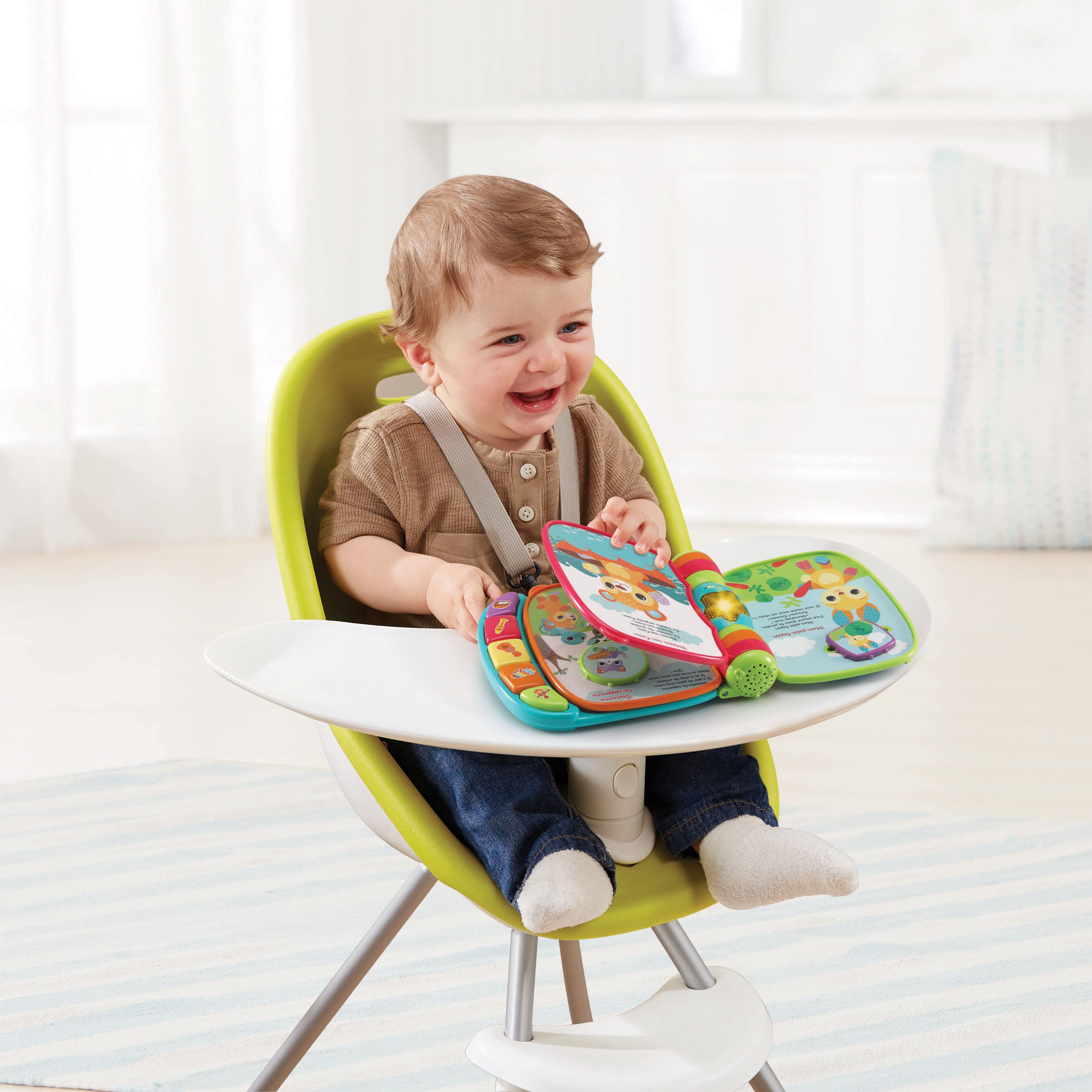 VTech-Baby Primeras Canciones | Libro Interactivo de Aprendizaje | Juguete para bebés +6 Meses | Multicolor | Versión ESP