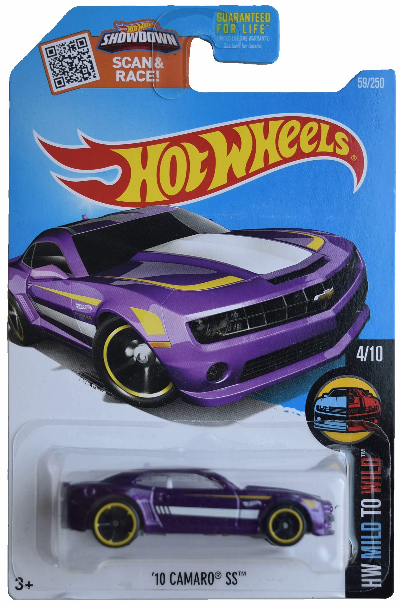Hot Wheels '10 Camaro SS, Mild to Wild 4/10 [Purple] 59/250