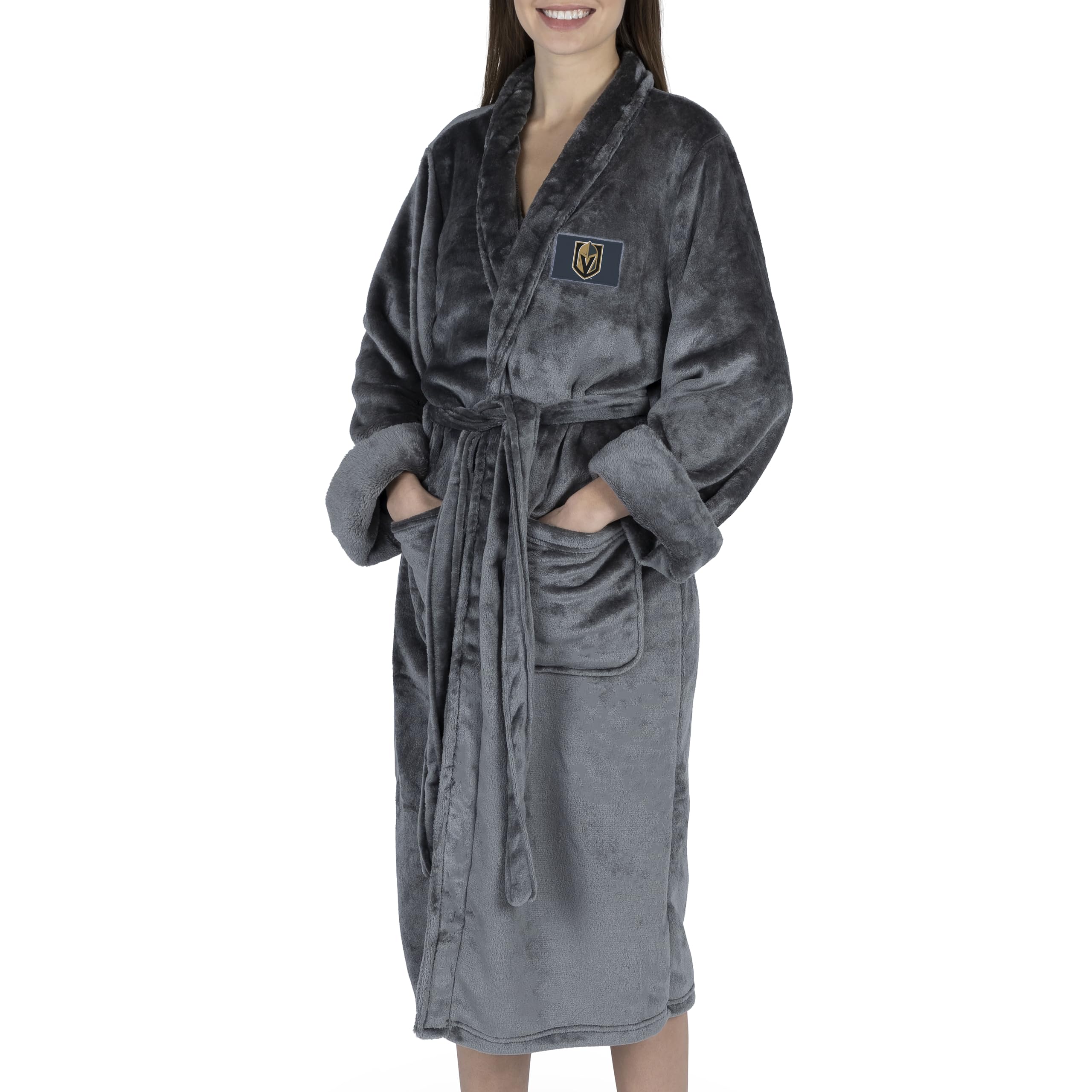Northwest Transfer Patch Silk Touch Bath Robe Bata de baño con Parche de Transferencia de Tacto de para Mujer