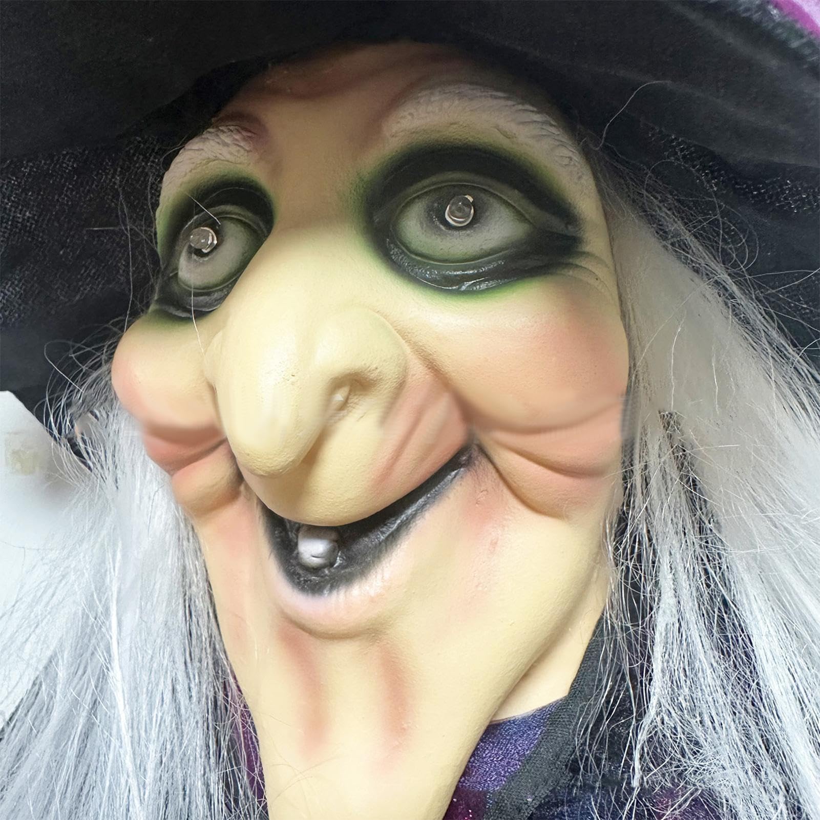 Rekwizyt Czarownicy Na Halloween Ozdoba Halloweenowa Z Efektem Dźwiękowym I