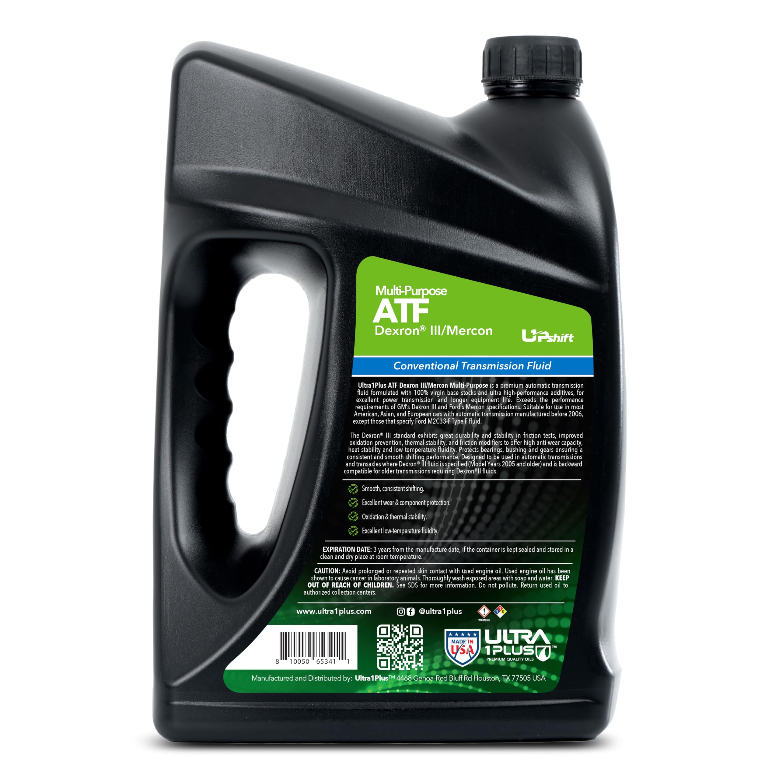 Amazon.com: ATF Dexron III/Mercon Automatic Transmission Fluid, 1