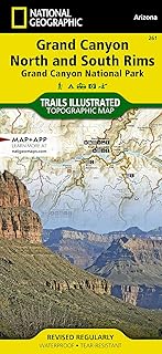 Grand Canyon National Geographic Trails Illustrated Map