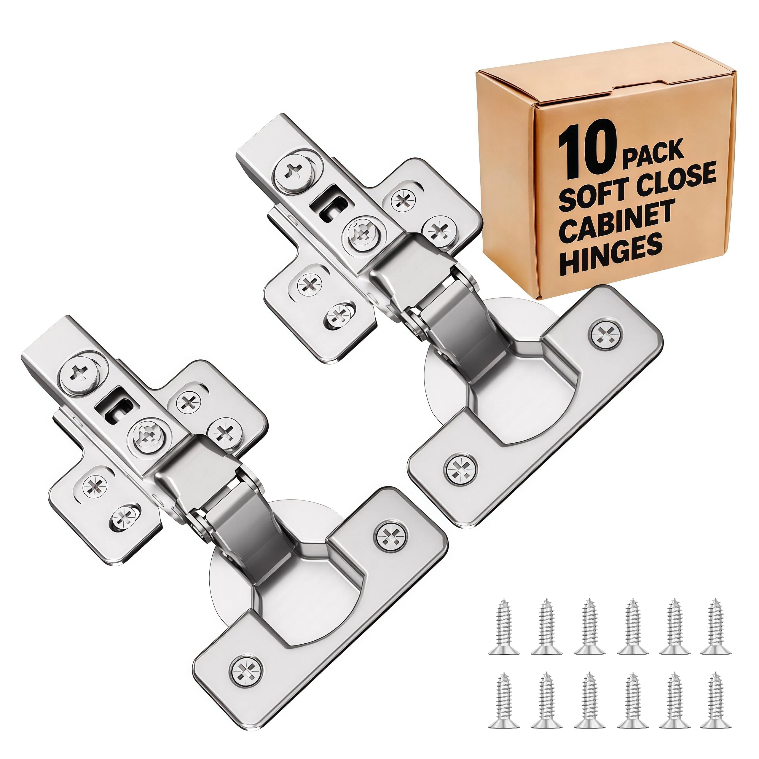 Soft Close Cabinet Hinges - 2 Pack -13 Soft Close Cabinet Hinges - 2 Pack -13