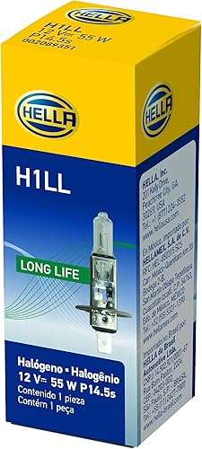 Miniatura 9 de HELLA Bombilla de rendimiento H1P50 +50, 12 V, 55 W (paquete de 2)