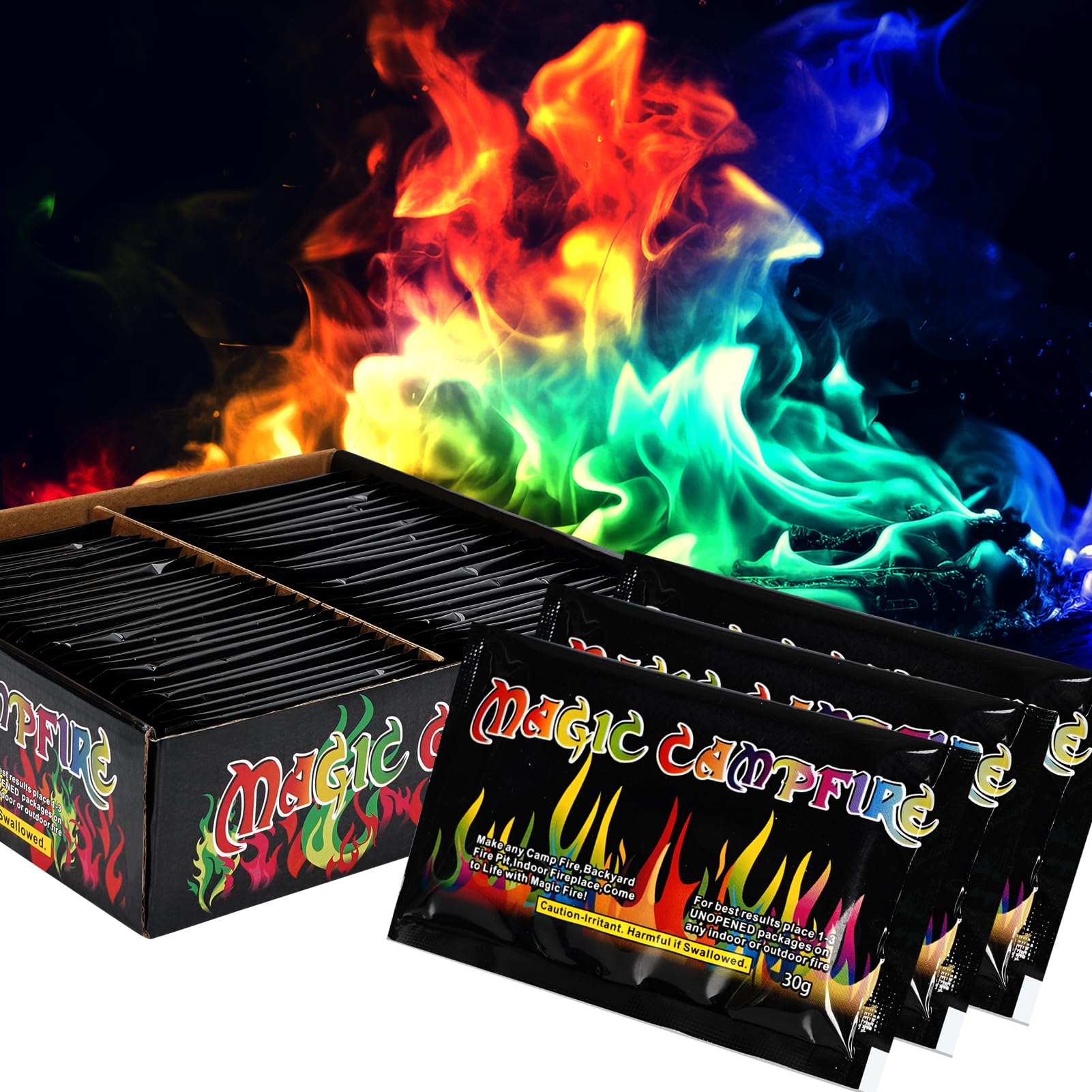 Fire Colour Changing Powder ROFPM Color Changing Fire Powder – 6 Pack X ...