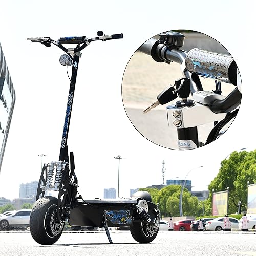 Miniatura 6 de Wingsmoto de llave de contacto eléctrica de dos cables con cerrojo para motocicletas, con 2 posiciones