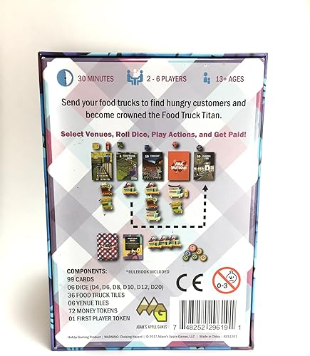 Miniatura 2 de Truck Off The Food Truck Frenzy - 2-6 jugadores - Juego de mesa picante para juegos familiares