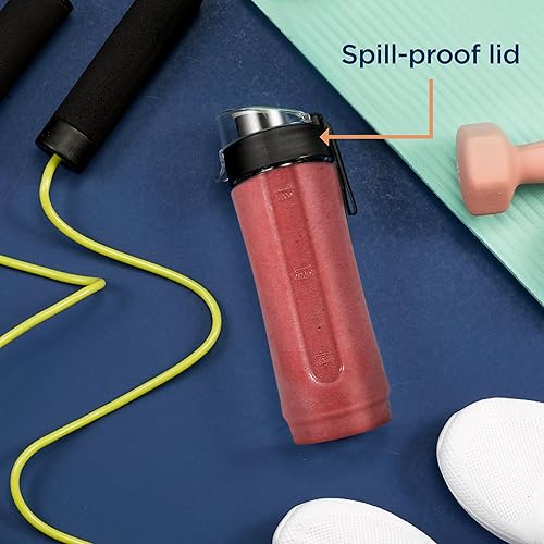 Miniatura 6 de Oster MyBlend Plus - Licuadora personal, 20 onzas, sin BPA, portátil, 500 vatios, con una función de un solo toque, hoja de acero inoxidable y