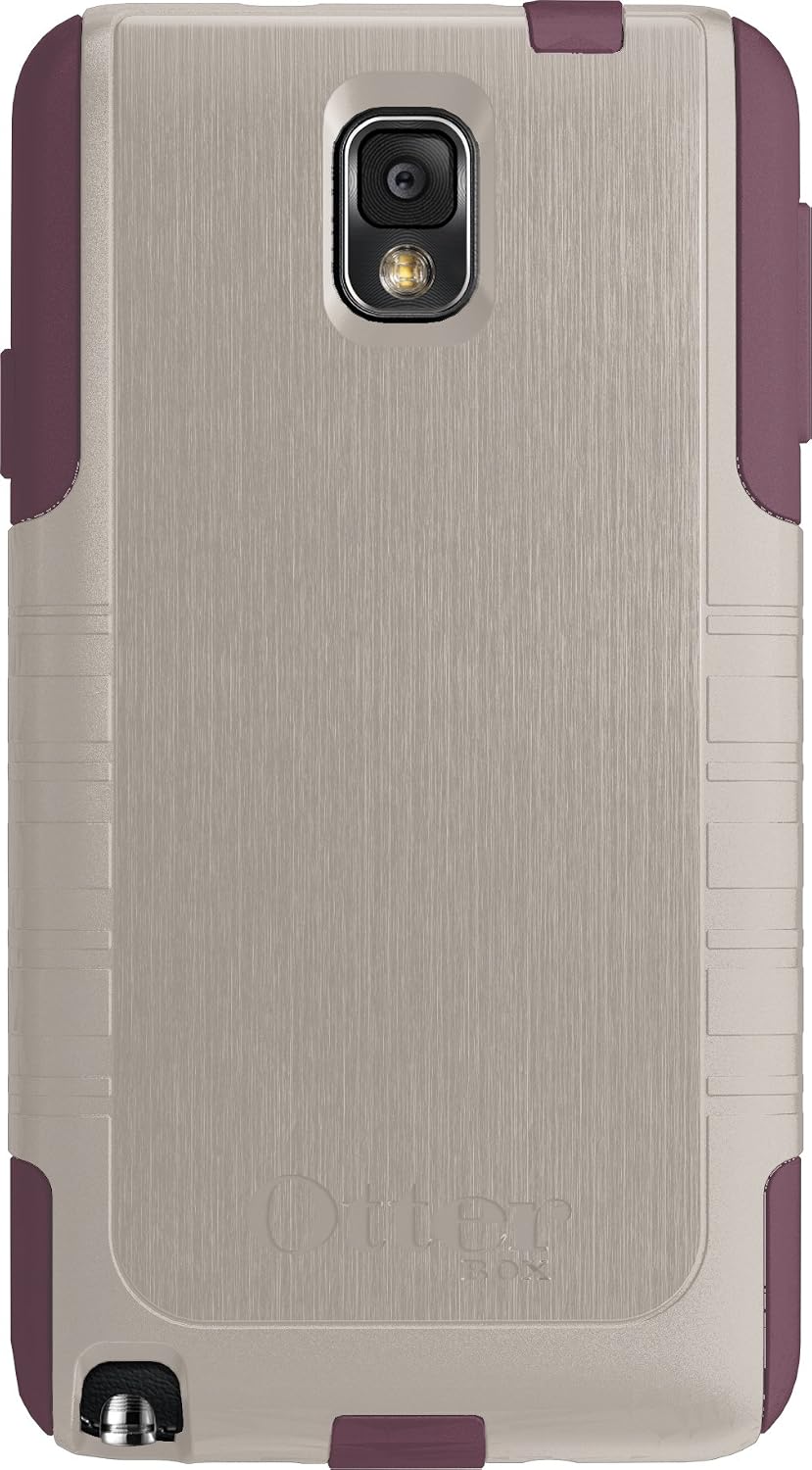 OtterBox Commuter Series Case for Samsung Galaxy Note 3 - Retail Packaging - White/ Purple