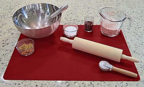 Miniatura 9 de GASARÉ, Juego de 2, Extra Grandes, Gruesos, Tapetes de Silicona para Encimera de Cocina, Tapetes Resistentes al Calor, Protector de Encimera,