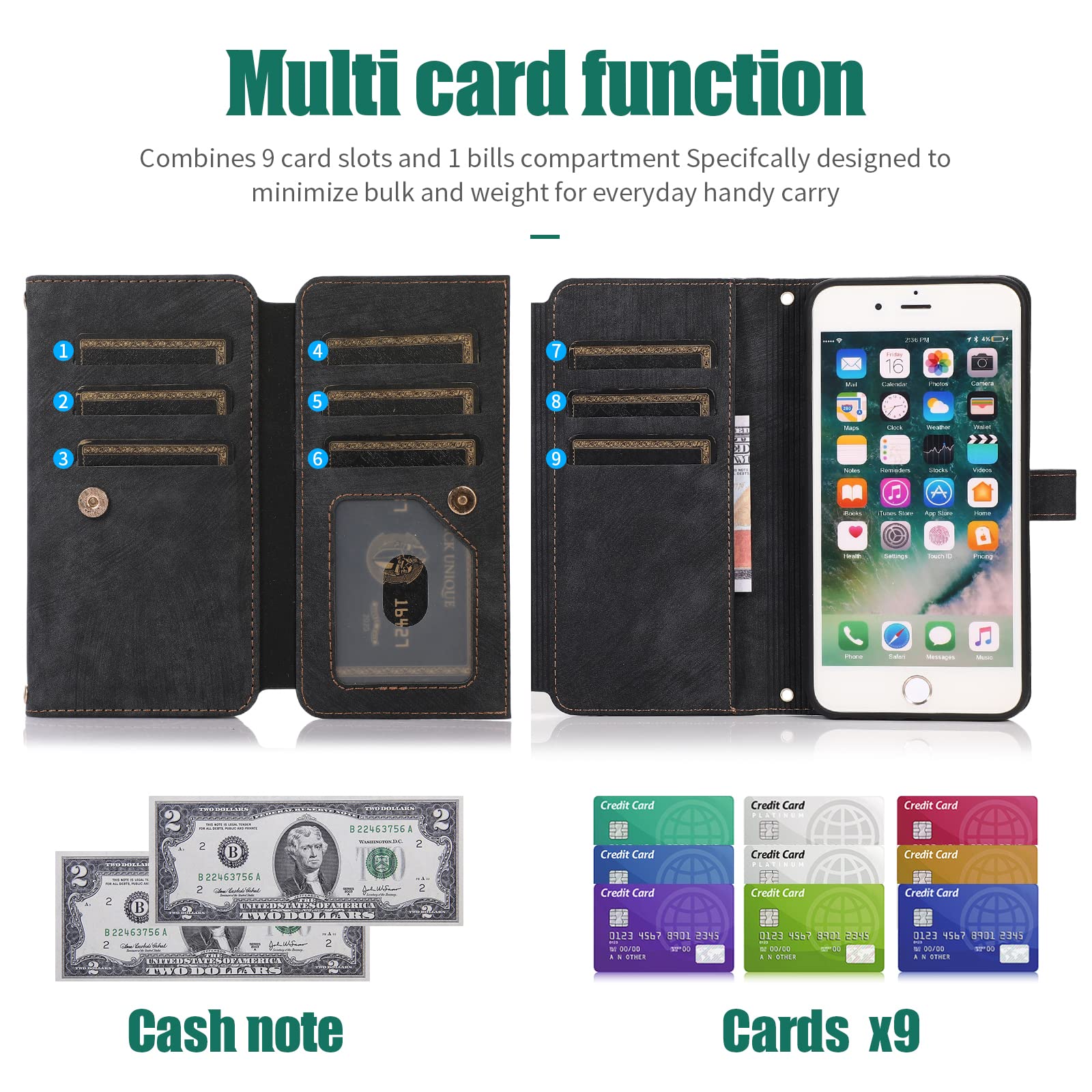 Amazon.co.jp: Galaxy A53 5G ケース 手帳型 ショルダー ストラップ  