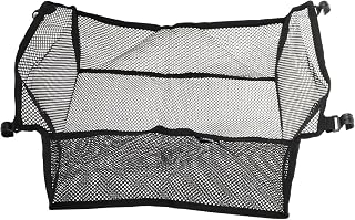 Portable Camping Table Mesh Storage Basket, Foldable Outdoor Picnic Organizer with Mesh Pouch for Barbecue and Hiking, Lightweight Camping Table Accessory for Travel and Family Use