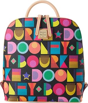 Dooney & Bourke Art Deco Zip Pod Backpack