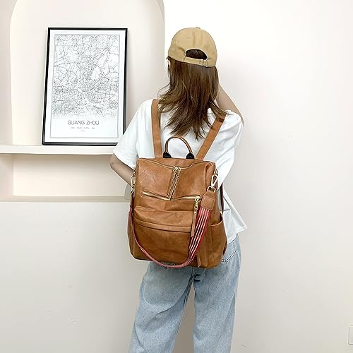 Miniatura 3 de ZOCILOR - Mochila de moda para mujer, bolso multiusos con diseño convertible, bolso de hombro, bolsa de viaje