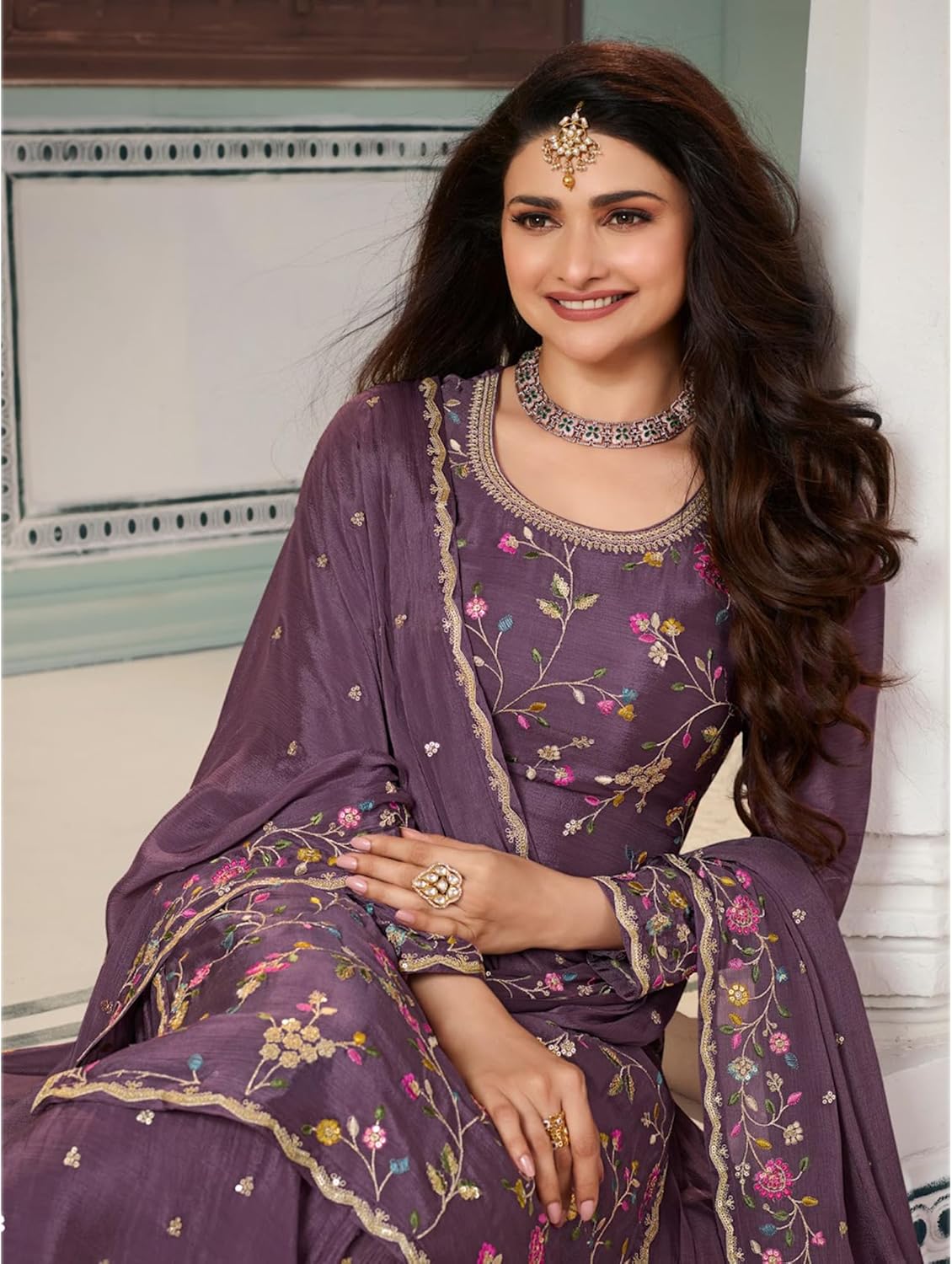 Stylish Women Wear Pakistani Indian Designer Stitched Salwar Kameez Palazzo Suits