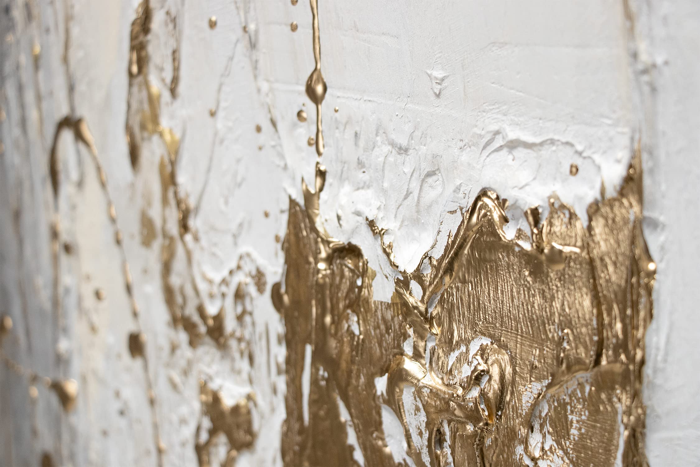 YS Peinture sur toile modern «Fantasi» | Tableau peinture modern pour la décoration intérieure Art Tableau mural peint à la main | Tableau mural à l'huile TRD002 (100×100cm)