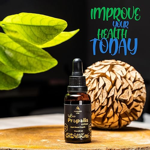 Miniatura 7 de Extracto de propóleo natural de abeja, 1.0 fl oz, tintura líquida avanzada para reforzar el sistema inmunológico y defensa estacional, suplemento de
