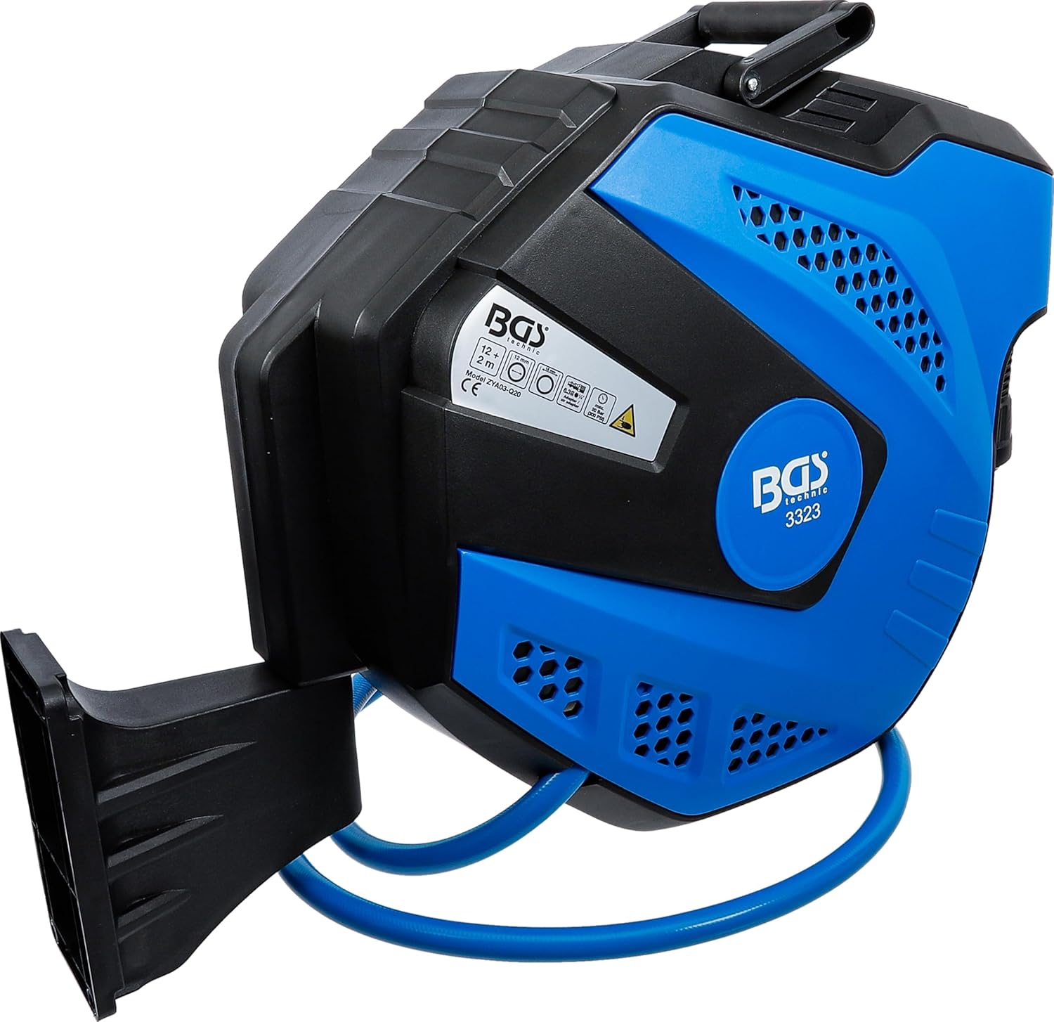 BGS 3323 | Retractable Air Hose Reel | Automatic | 12 m + 2 m