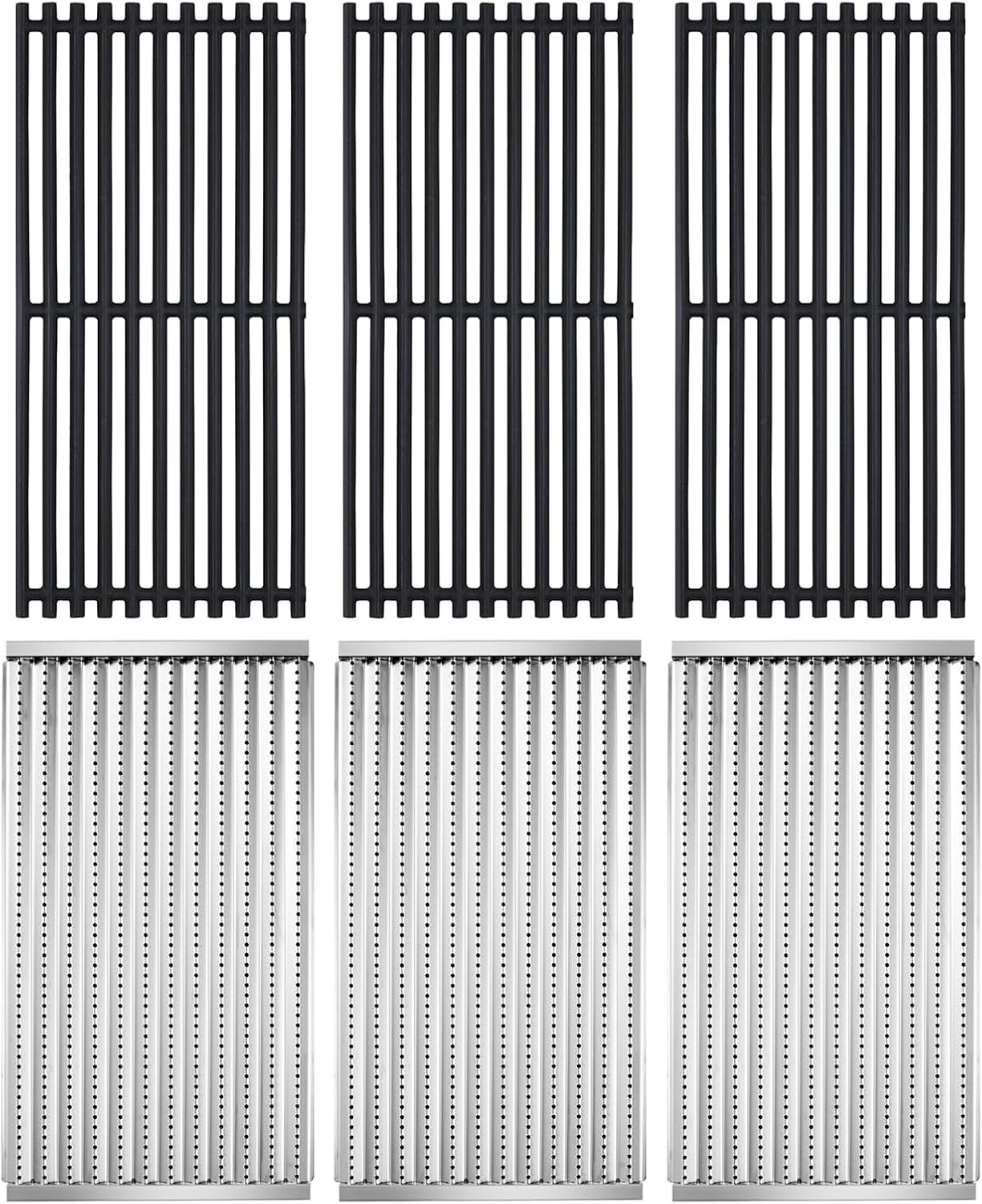 463242516 Grill Replacement Parts for Charbroil Tru Infrared Grill Grates Emitters 463355220 463367016 463242515 G474-0017-W2 G466-2400-W1 3 Burner Commercial Infrared Grates Emitter Plates