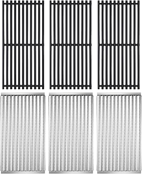 463242516 Grill Replacement Parts for Charbroil Tru Infrared Grill Grates Emitters 463355220 463367016 463242515 G474-0017-W2 G466-2400-W1 3 Burner Commercial Infrared Grates Emitter Plates
