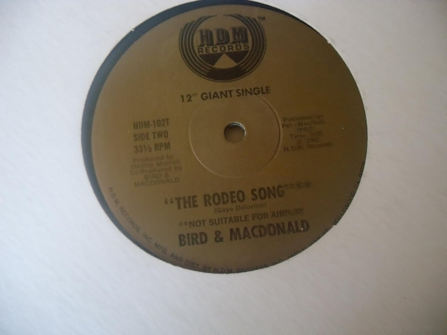 Candy Rapper / Rodeo Song [12 INCH VINYL SINGLE] - Amazon.com Music