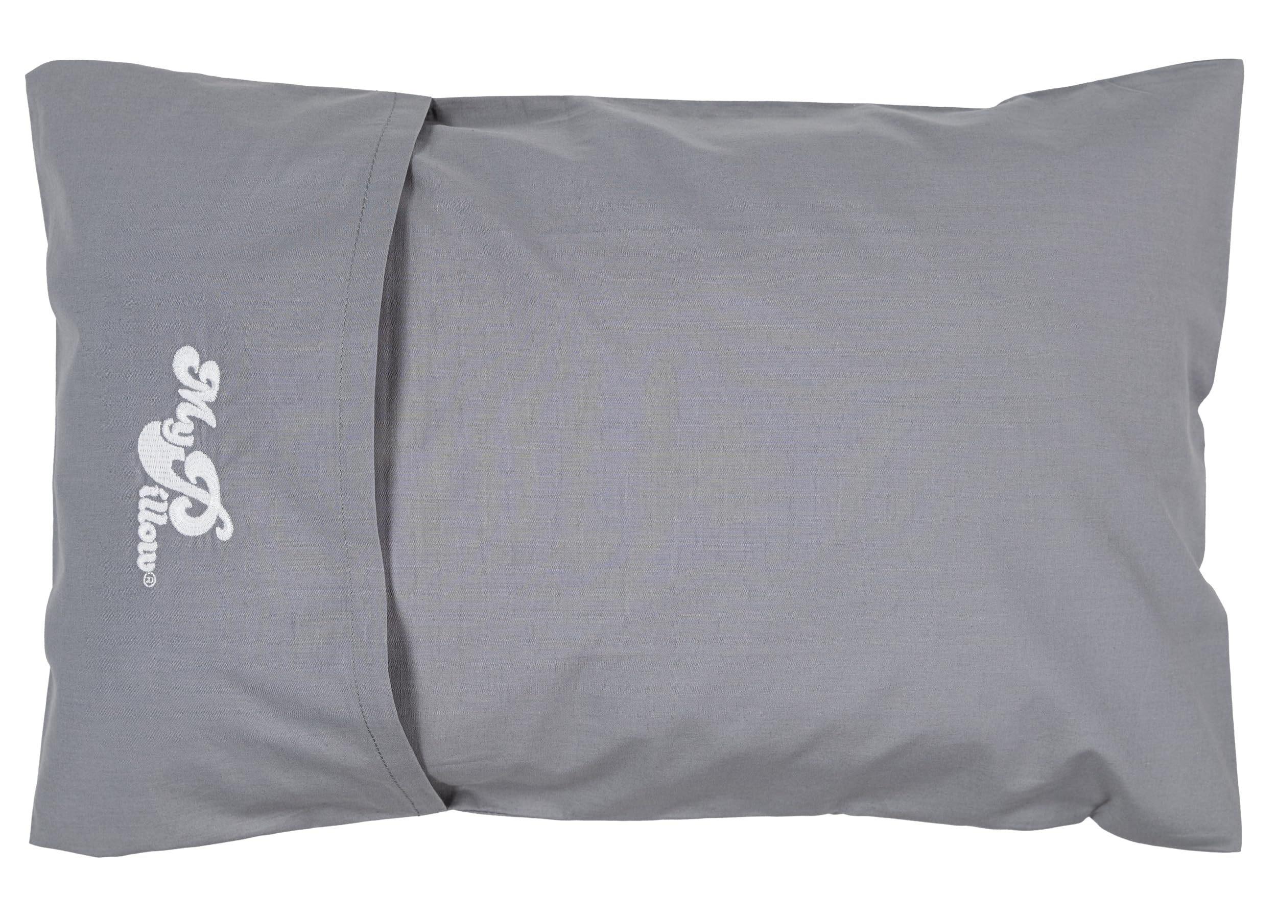 MyPillow Multi-Use Travel Pillow Compact Pillow for On-The-Go Comfort and Sleeping, Portable, Compact, Washable Pillow for Adult and Kids Neck Support [Flagstone]