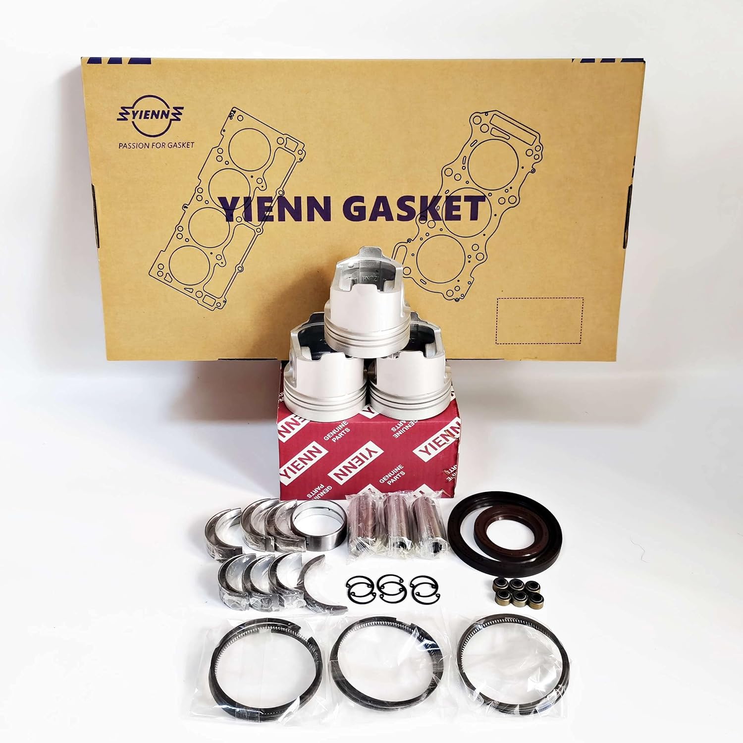 3AB1 Engine Overhaul Rebuild Kit With Piston Kit For Isuzu Diesel
