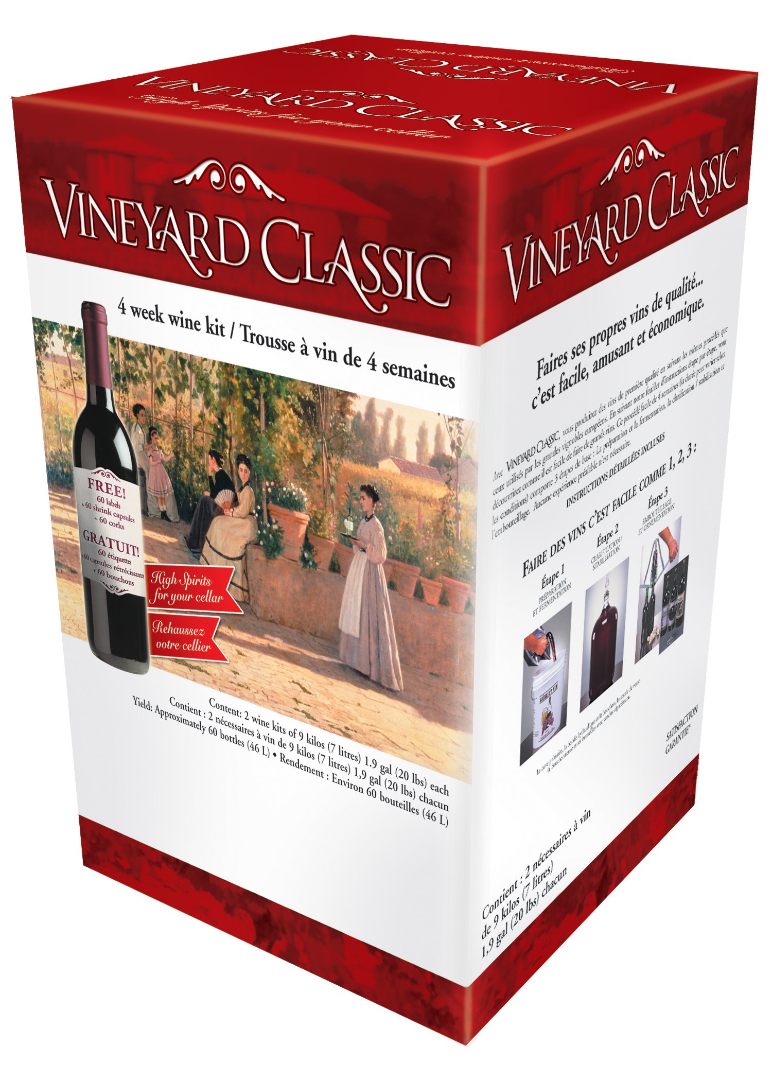 Reserve Du Chateau 6 Week Wine Kit, Italian Barbaresco, 55-Pound Container — view 4