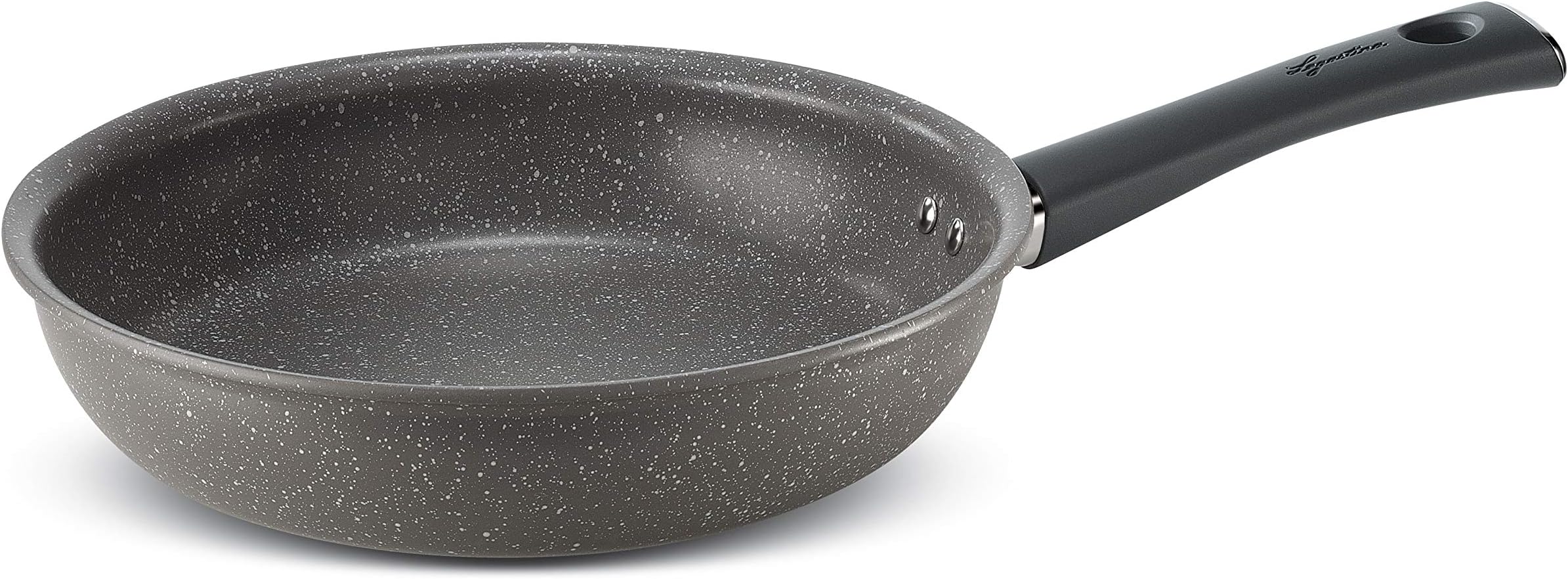 Lagostina Lavinia Steel Frying Pan, Gray, 28 cm