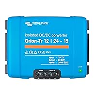 Vista 22 de Victron Energy Orion-Tr - Convertidor de CC a CC - 24/24 voltios 5 amperios 120 vatios - Protección IP43 - para sistemas de batería dual - Aislado