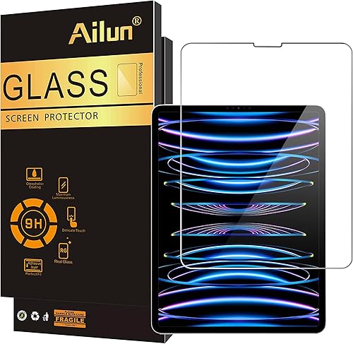 Ailun Protector de pantalla para iPad Air 45 generación 10.9 pulgadas, 2022 5 y 2020 4 iPad Pro de 11 pulgadas versión 2022, 2021 y 2020 y 2018 de