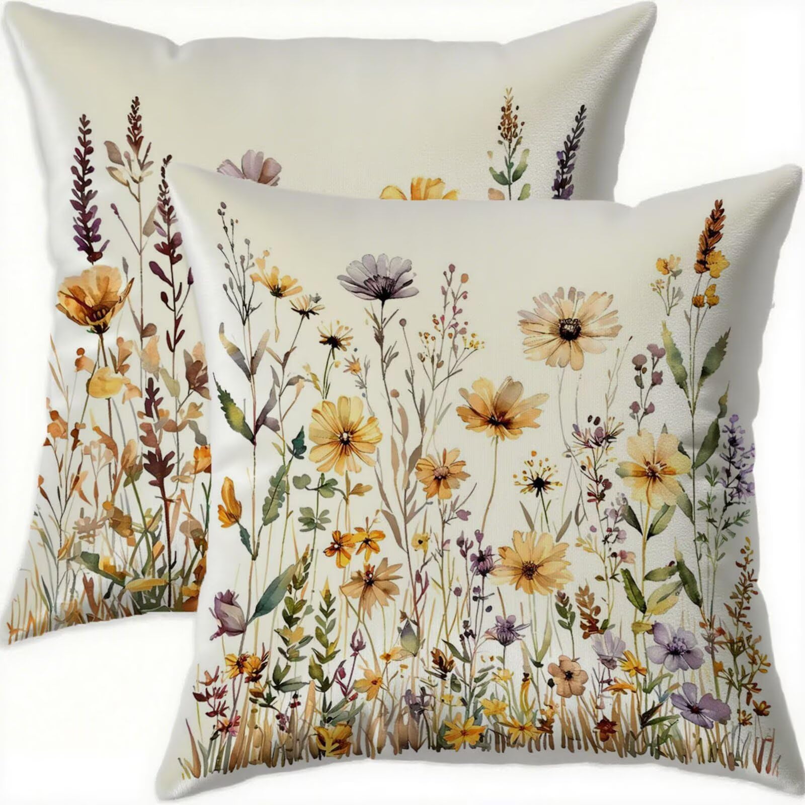Housse coussin 60x60cm en velours double face finitions invisibles