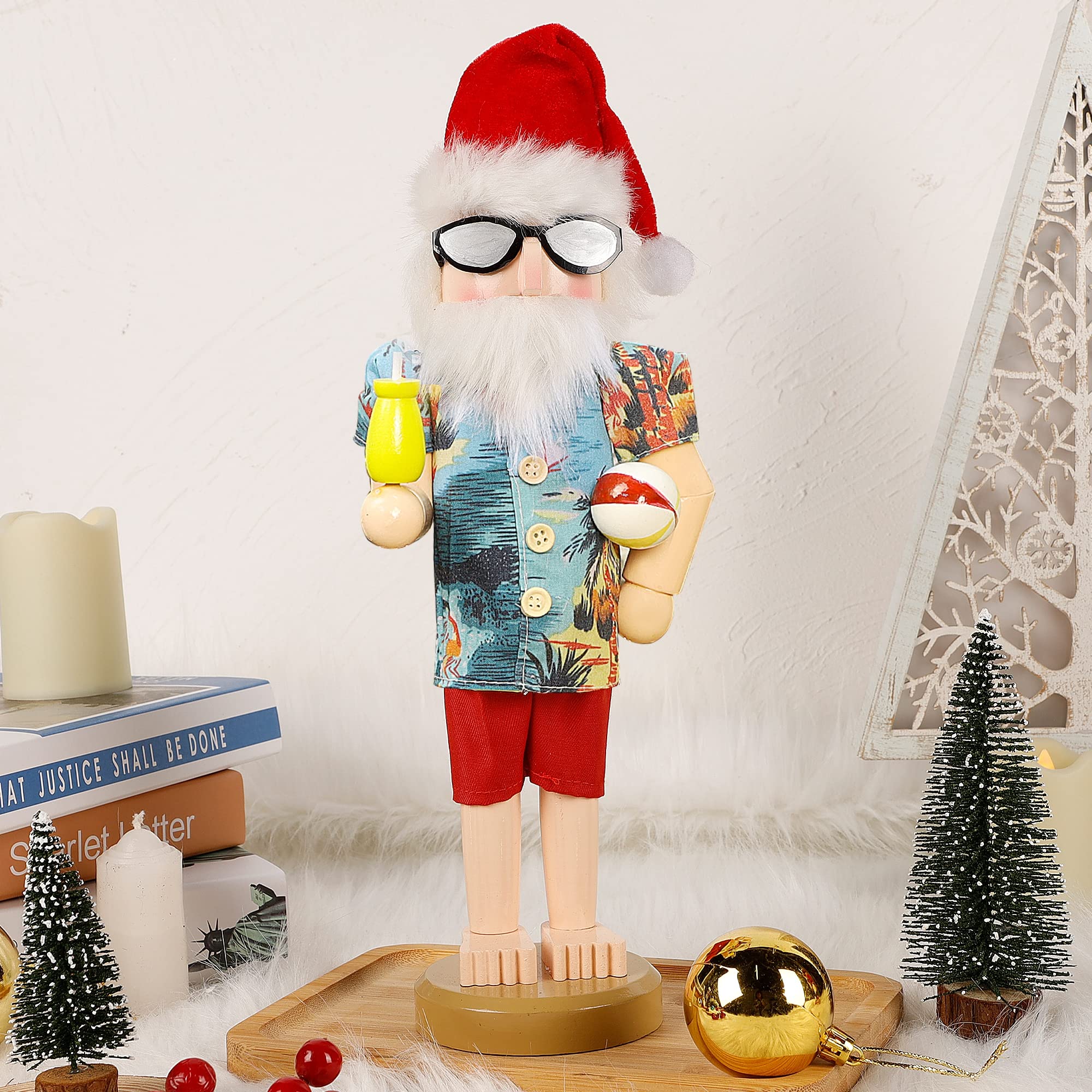 CNBLUE ヨンファ　キーリングサンタ&happy Xmas memories Amazon.com: Joliyoou Christmas Nutcracker Figures, 14 Inch Wooden