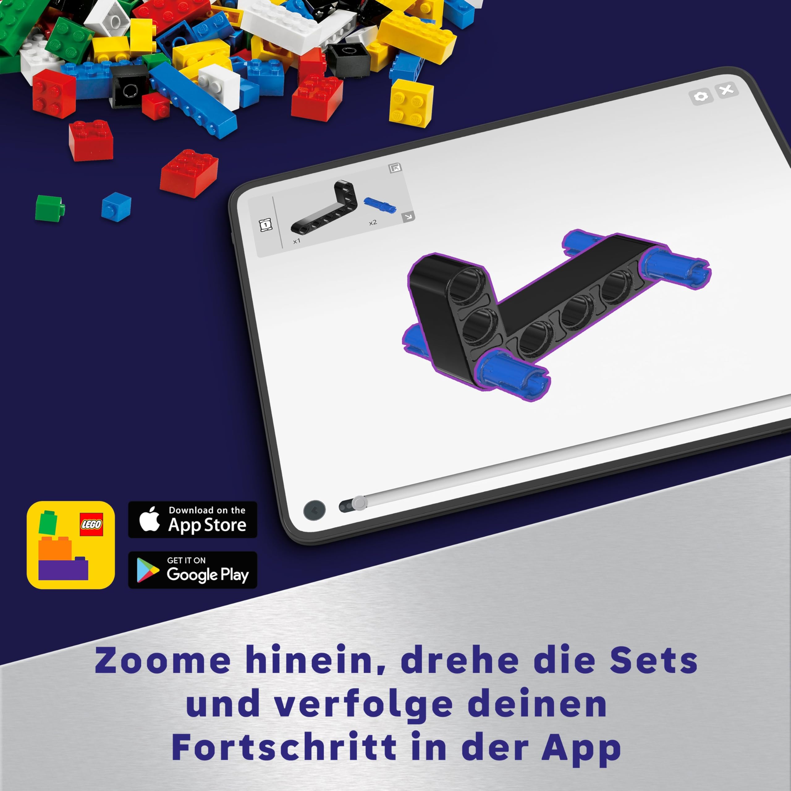 LEGO Technic Mars Exploration Rover, Weltraum-Spielzeug, basiert auf Raumfahrzeugen der NASA, Space Bauset, Spielzeug für Kinder, Geschenk für Jungen & Mädchen ab 11 Jahren 42180