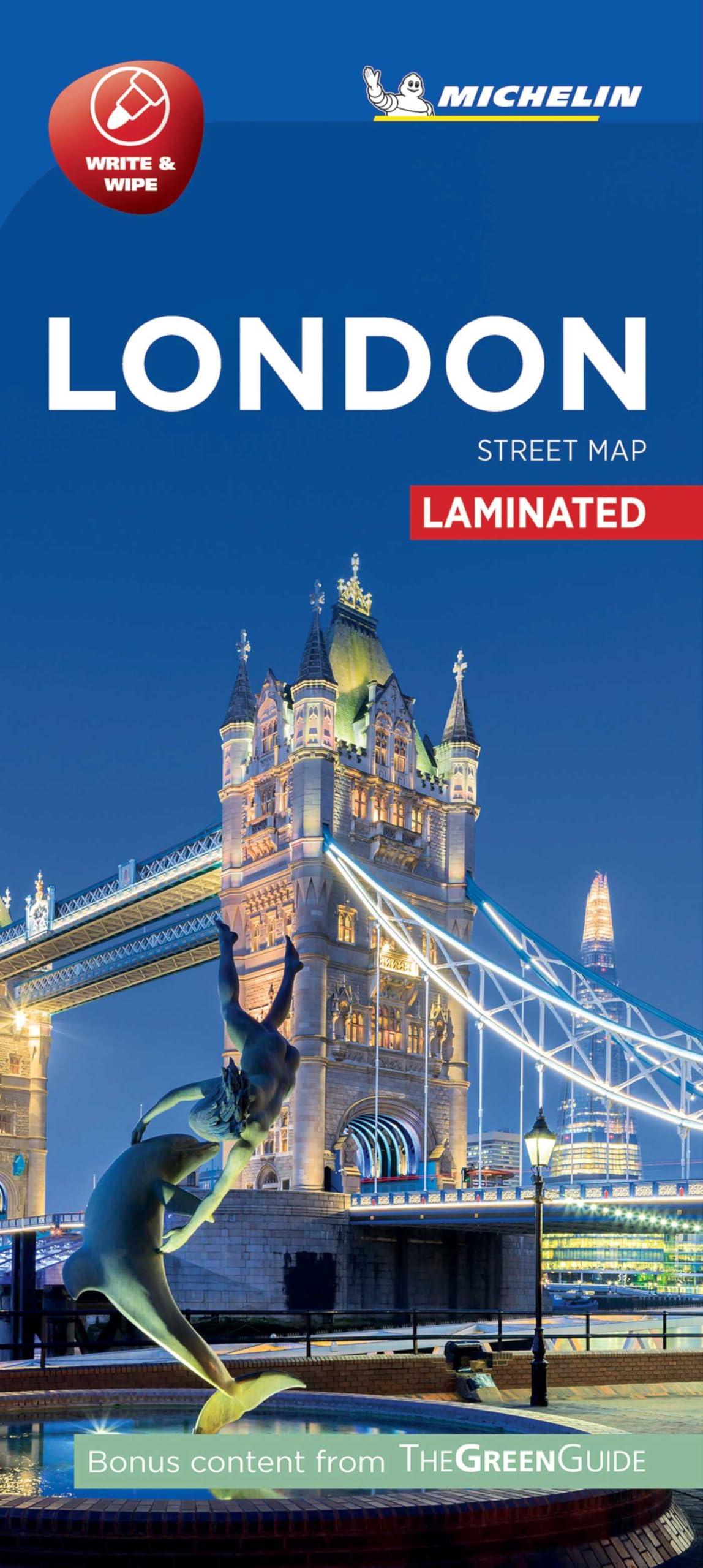 London - Michelin City Map 9201: Laminated City Plan (Michelin City Plans)