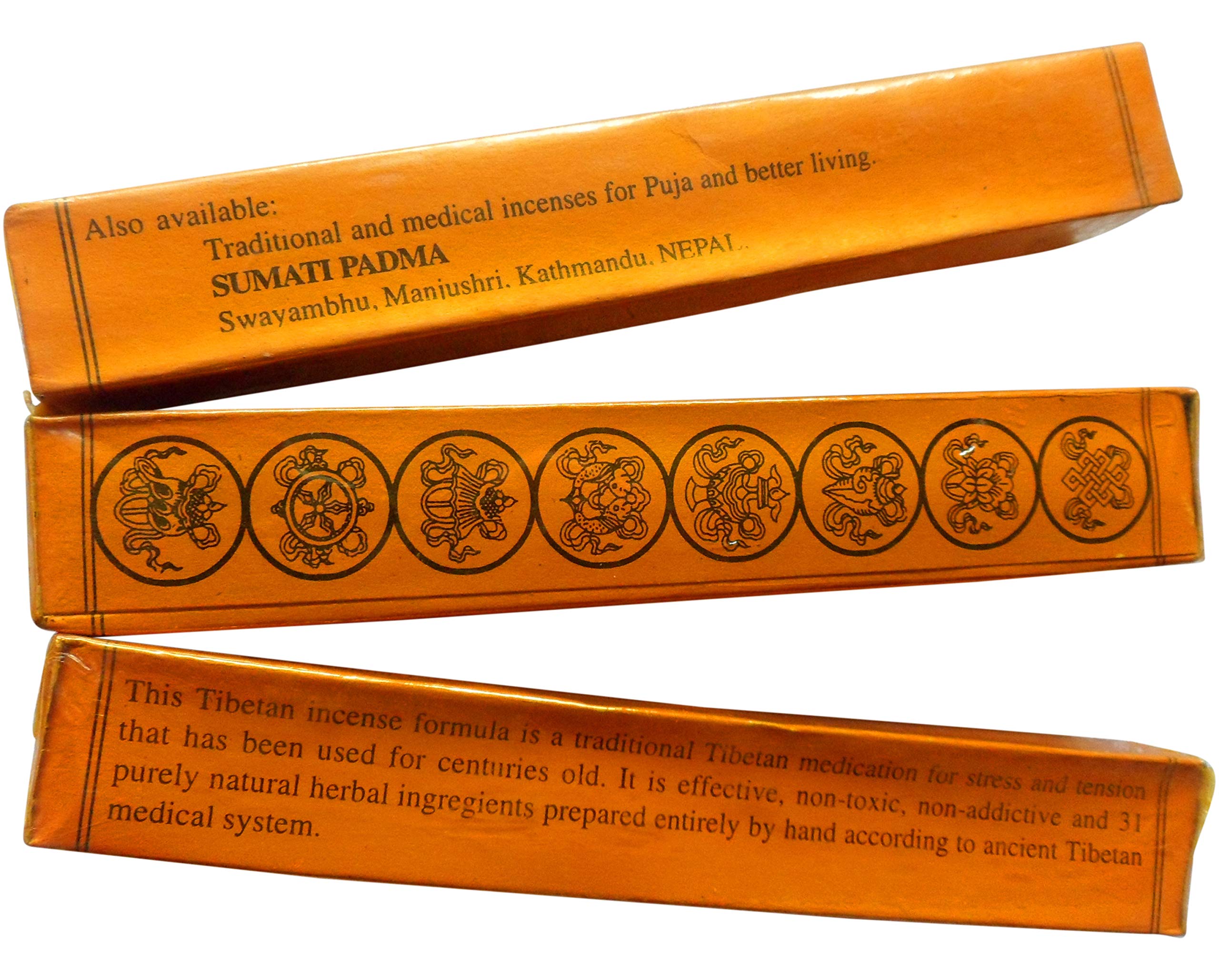 Aasta-Mangal Nepalese/Tibetan Herbal Incense Dhoop Joss Sticks (3)