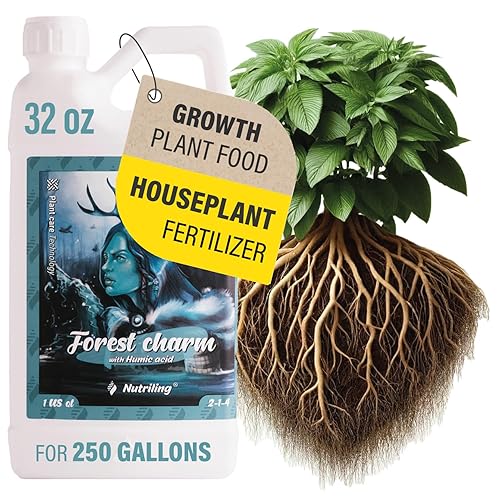 Nutriling Forest Charm NPK 2-1-4 Fertilizante líquido - para brotes y flores más grandes También contiene magnesio azufre extracto de algas harina