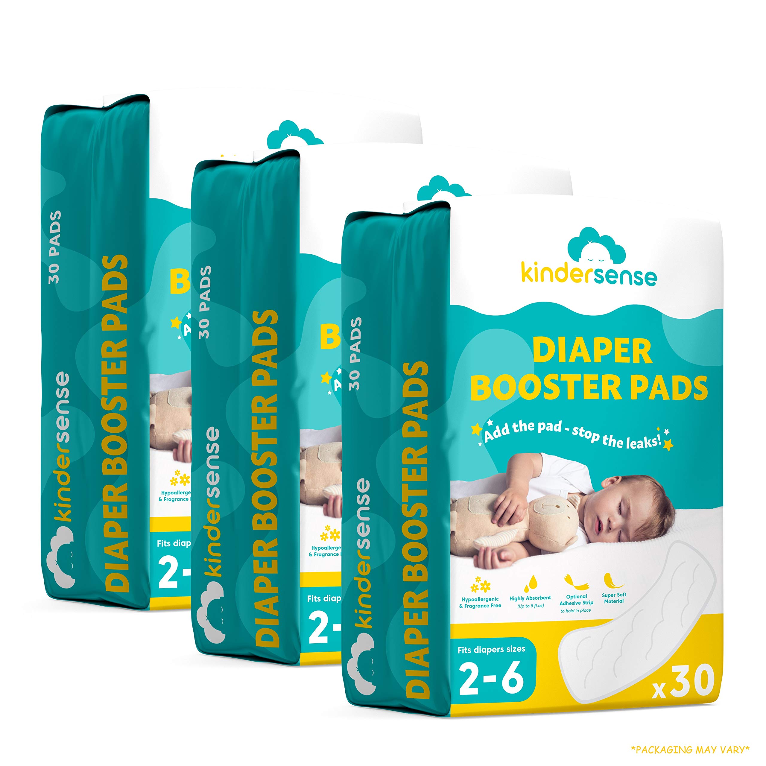 Buy KinderSense® Overnight Diaper Liners Diaper Booster Pads